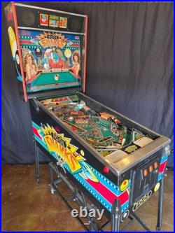 Refurbished Pool Sharks Pinball Machine (Bally) 1990
