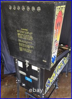 Refurbished Riverboat Gambler Pinball Machine (Williams) 1990
