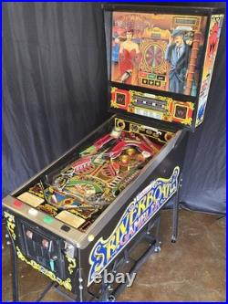 Refurbished Riverboat Gambler Pinball Machine (Williams) 1990