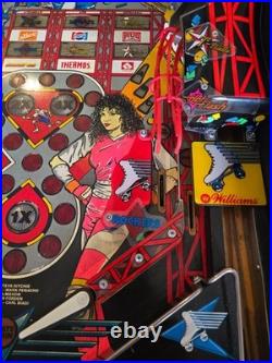 Refurbished Rollergames Pinball Machine (Williams) 1990