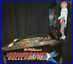 Refurbished Rollergames Pinball Machine (Williams) 1990
