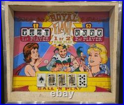 Refurbished Royal Flash Pinball Machine (Chicago Coin) 1964