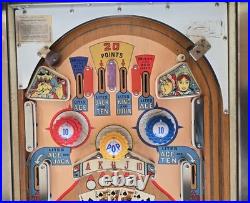 Refurbished Royal Flash Pinball Machine (Chicago Coin) 1964