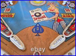 Refurbished Royal Flash Pinball Machine (Chicago Coin) 1964