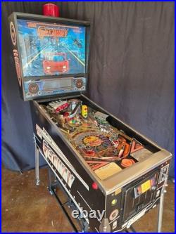 Refurbished The Getaway High Speed II Pinball Machine (Williams) 1992