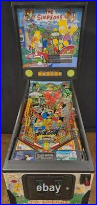 Refurbished The Simpsons Pinball Machine (Data East) 1990