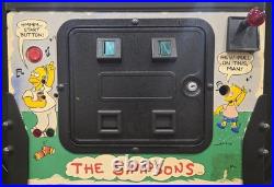 Refurbished The Simpsons Pinball Machine (Data East) 1990