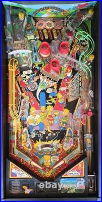Refurbished The Simpsons Pinball Machine (Data East) 1990