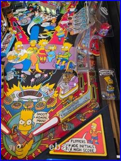 Refurbished The Simpsons Pinball Machine (Data East) 1990
