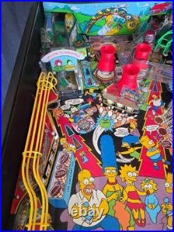Refurbished The Simpsons Pinball Machine (Data East) 1990