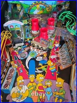 Refurbished The Simpsons Pinball Machine (Data East) 1990