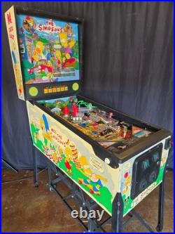Refurbished The Simpsons Pinball Machine (Data East) 1990