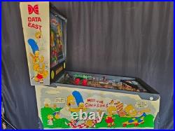 Refurbished The Simpsons Pinball Machine (Data East) 1990
