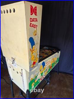 Refurbished The Simpsons Pinball Machine (Data East) 1990