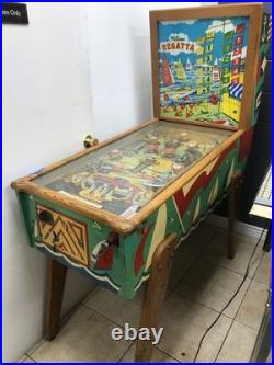 Regatta pinball by Williams partially working project from 1955 Regatta pinball by Williams partially working project from 1955
