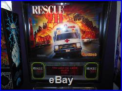 Rescue 911 Pinball Machine