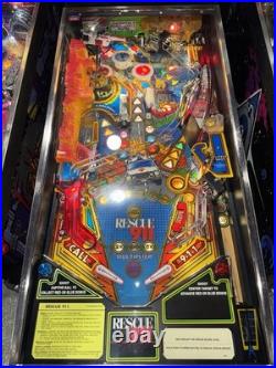 Rescue 911 Pinball Machine Gottlieb 1994 LEDS Free Ship Orange County Pinballs
