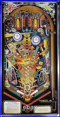 Restored Buck Rogers Pinball Machine (Gottlieb) 1980