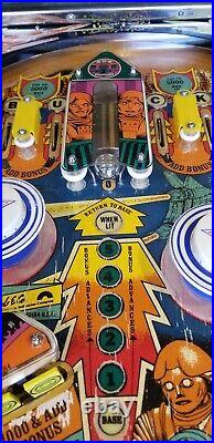 Restored Buck Rogers Pinball Machine (Gottlieb) 1980