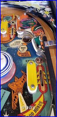 Restored Buck Rogers Pinball Machine (Gottlieb) 1980