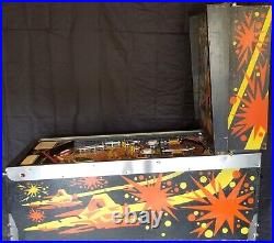 Restored Buck Rogers Pinball Machine (Gottlieb) 1980