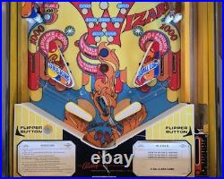 Restored Wizard! Pinball Machine (Bally) 1975