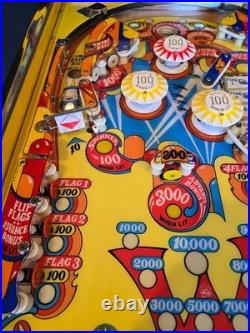 Restored Wizard! Pinball Machine (Bally) 1975