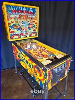Restored Wizard! Pinball Machine (Bally) 1975