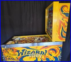 Restored Wizard! Pinball Machine (Bally) 1975