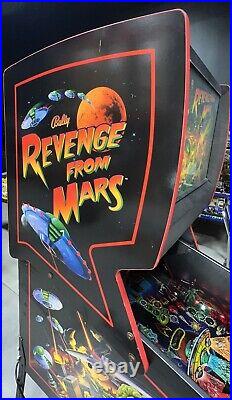 Revenge From Mars Pinball Machine Bally Orange County Pinballs
