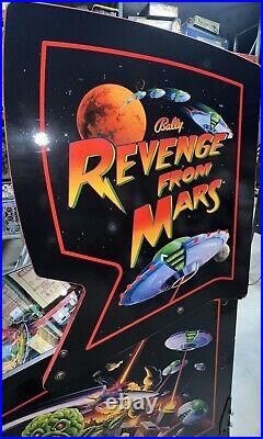 Revenge From Mars Pinball Machine Bally Orange County Pinballs