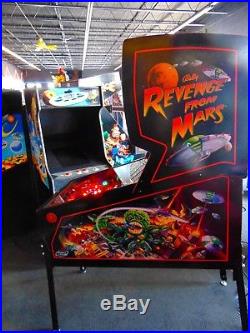 Revenge From Mars Pinball Machine Free White Glove Shipping