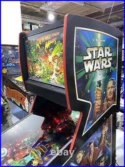 Revenge From Mars Pinball Machine Williams LEDs Free Ship Star Wars Episode One