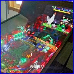 Revenge from Mars 3D Pinball Machine Bally Arcade 1999 LED Upgrade EXTRAS/Topper
