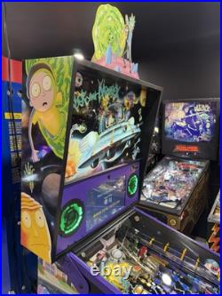 Rick and Morty Pinball Machine Spooky Orange County Pinballs FREE SHIPPING