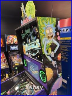 Rick and Morty Pinball Machine Spooky Orange County Pinballs FREE SHIPPING