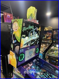 Rick and Morty Pinball Machine Spooky Orange County Pinballs FREE SHIPPING