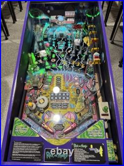 Rick and Morty Pinball Machine Spooky Orange County Pinballs FREE SHIPPING