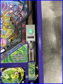 Rick and Morty Pinball Machine Spooky Orange County Pinballs FREE SHIPPING