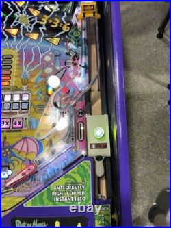 Rick and Morty Pinball Machine Spooky Orange County Pinballs FREE SHIPPING