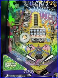 Rick and Morty Pinball Machine Spooky Orange County Pinballs FREE SHIPPING