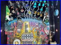 Rick and Morty Pinball Machine Spooky Orange County Pinballs FREE SHIPPING