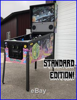 Rick and Morty standard pinball machine pre-order spot
