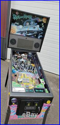 Rick and Morty standard pinball machine pre-order spot