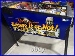 Ripleys Believe It Or Not Pinball Machine Stern Orange County Pinballs Free ship