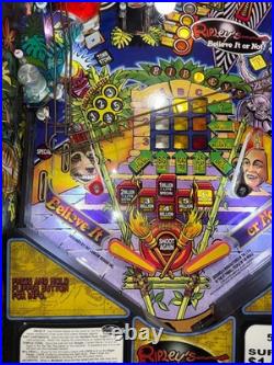 Ripleys Believe It or Not Pinball Machine Stern Orange County Pinballs FREE SHIP