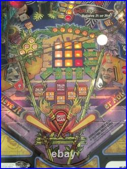 Ripleys Believe It or Not Pinball Machine Stern Used Collector's Item