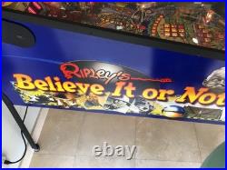 Ripleys Believe It or Not Pinball Machine Stern Used Collector's Item