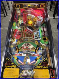 Riverboat Gambler Pinball Williams 1990 LEDS Free Ship Orange County Pinballs Riverboat Gambler Pinball Williams 1990 LEDS Free Ship Orange County Pinballs