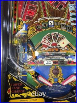 Riverboat Gambler Pinball Williams 1990 LEDS Free Ship Orange County Pinballs Riverboat Gambler Pinball Williams 1990 LEDS Free Ship Orange County Pinballs